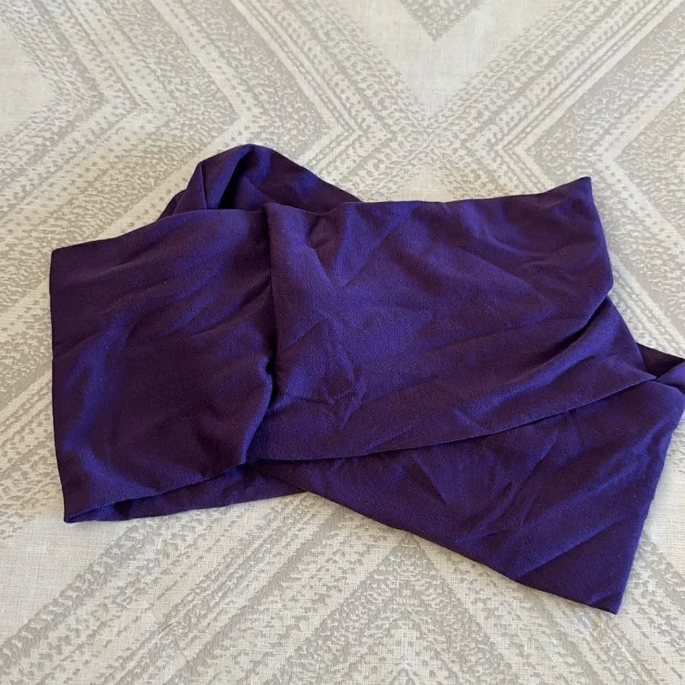 L. ERICKSON PURPLE ITALIAN HEADWRAP